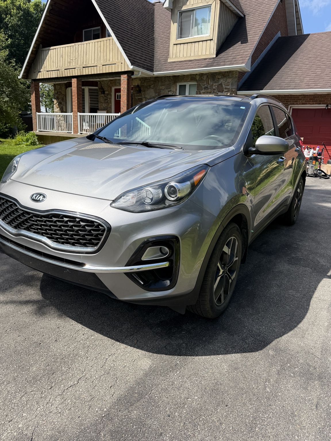 Kia Sportage — Nettoyage intérieur en profondeur